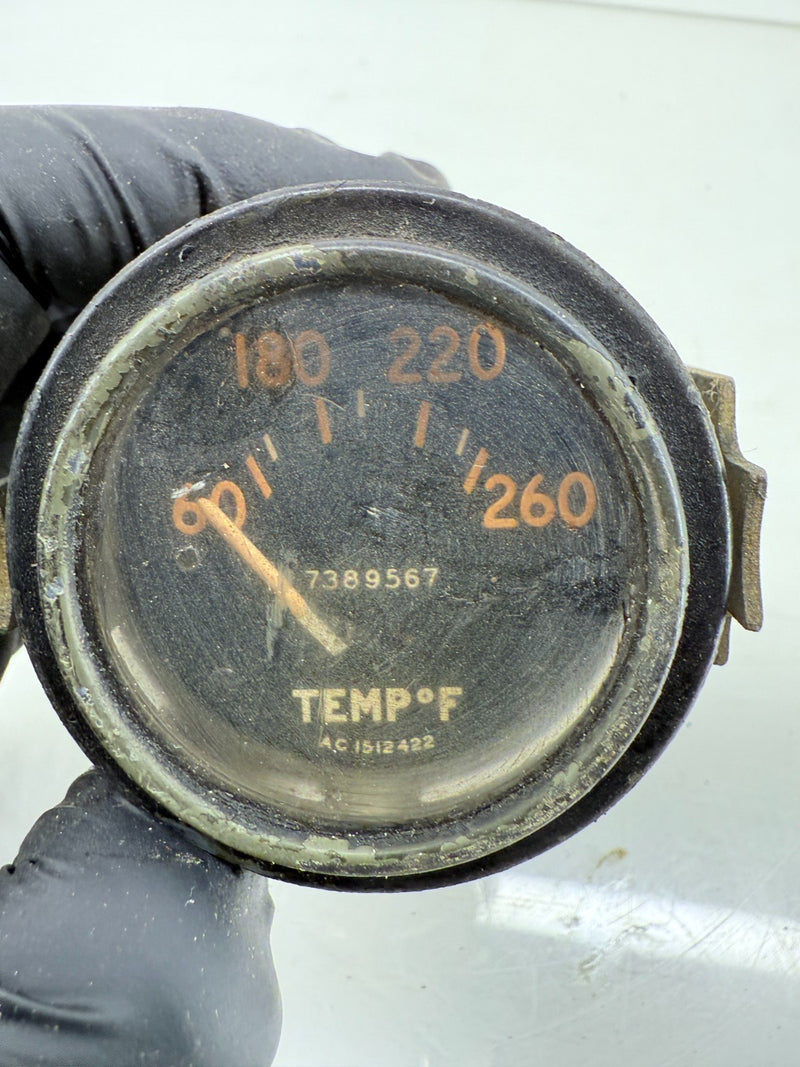 OEM Willys Jeep MB FORD GPW Stewart Warner Temperature Gauge 7389567 C38-34