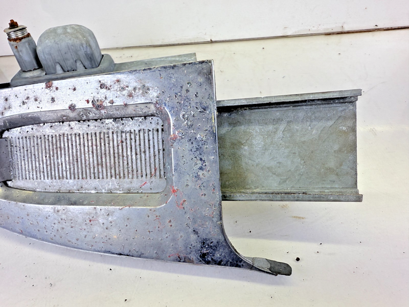 RARE Vintage 1959 Chrysler Imperial PAIR Chrome Armrest Ashtray Trim Piece C25-3