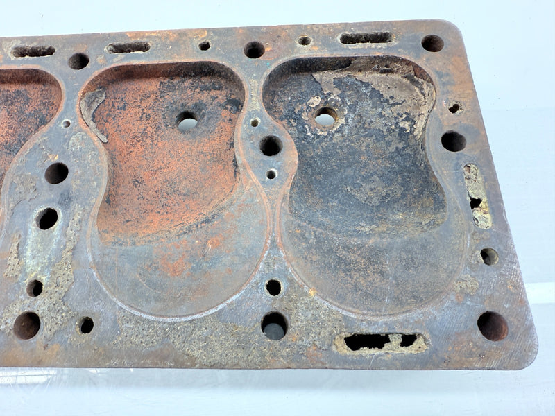 OEM Jeep Willys CJ2A CJ3A L-134 Cylinder Head MB? GPW? L134 640161 W4 WWII U1B-5