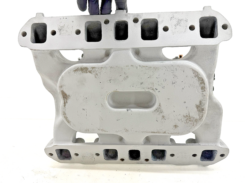 1956 1957 Offenhauser 3615 Tri-Power Intake Manifold Dodge Red Ram Hemi 315 325