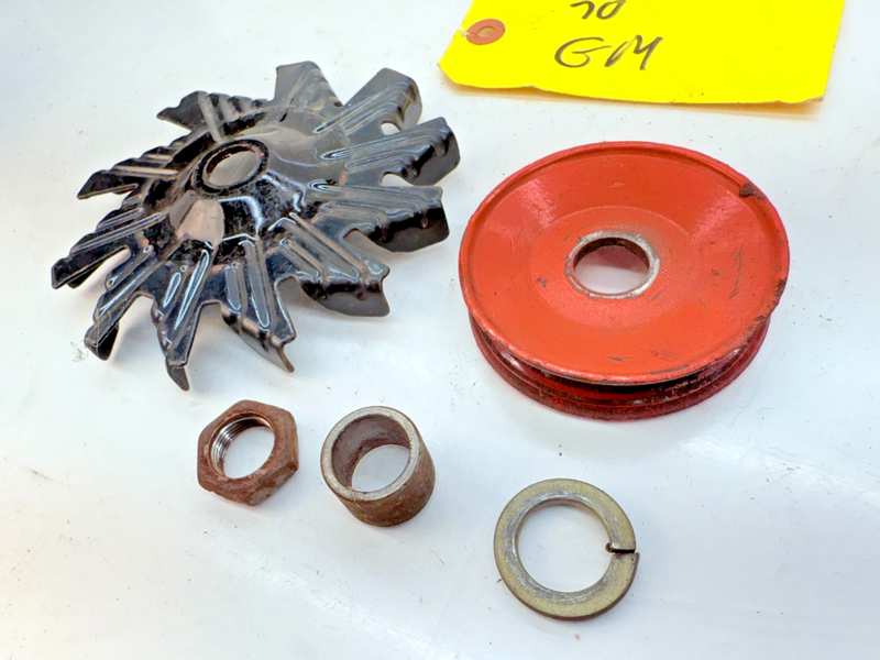 OEM 1960s  1970s CORVETTE CHEVELLE CAMARO CHEVY BUICK OLDSMOBILE ALTERNATOR FAN