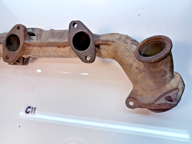 GENUINE OEM MERCEDES W126 86-91 420SEL EXHAUST MANIFOLD RIGHT 1161422602 C11-6