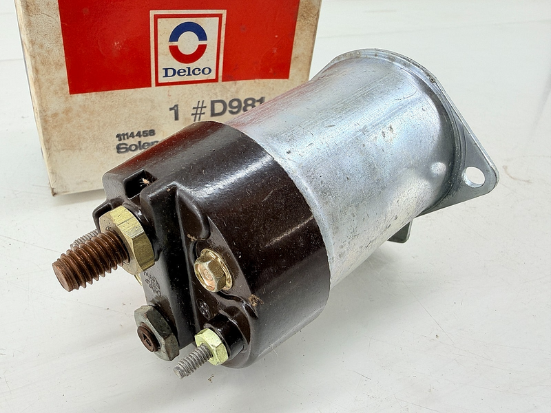 NOS 1964 - 1975 Chevy Pontiac Olds Z28 GTO 442 GS Delco Starter Solenoid C72-13