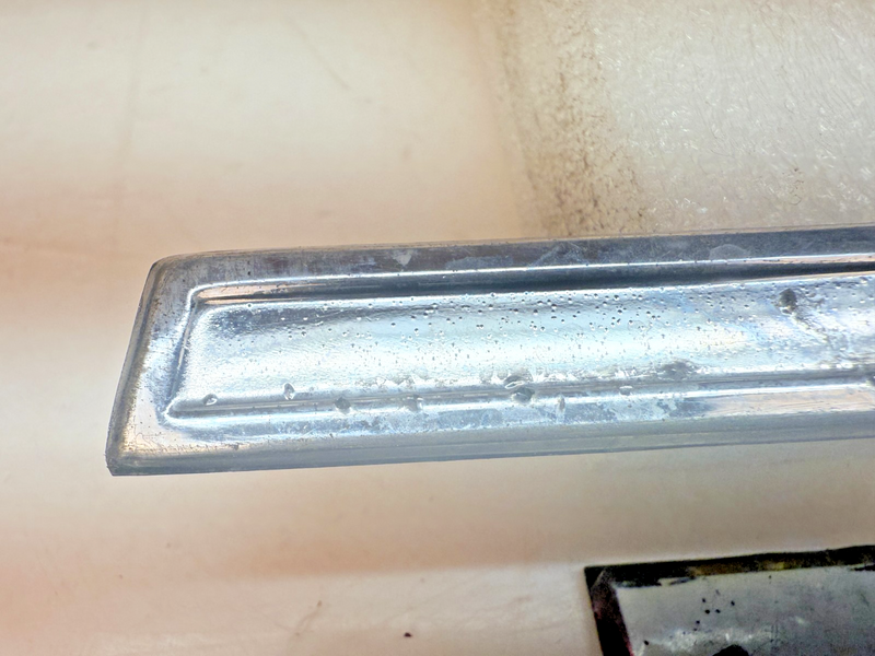 OEM 1960 Chevrolet Impala #4 Right Front Fender Chrome Molding Trim Louver E6-79