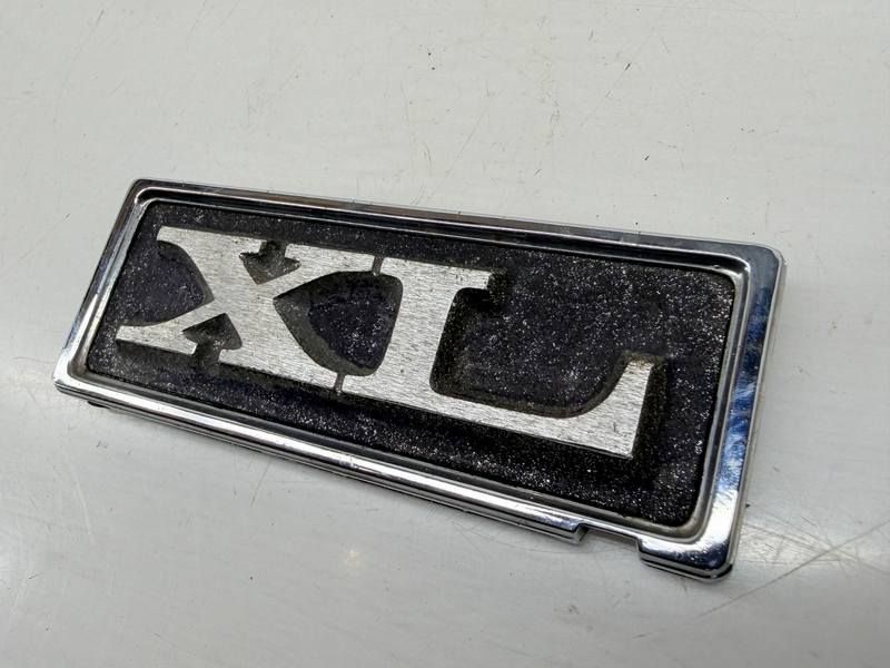 OEM 1970 Ford XL Luggage Compartment Door Lock Key Hole Cover D0AZ-6343514-A E9