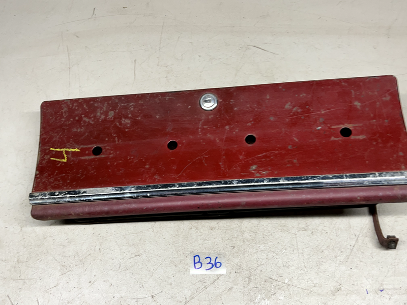 1965 1966 Chevy Impala Glove Box Door Hinge Emblem Belair glovebox 65 66 B36-4