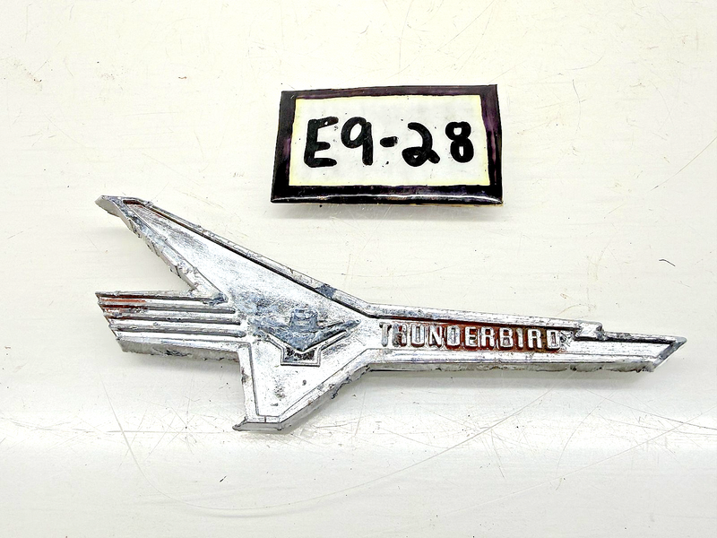 OEM 1956 1957 Ford Thunderbird Fender Emblem BJ-16228-A E9-28