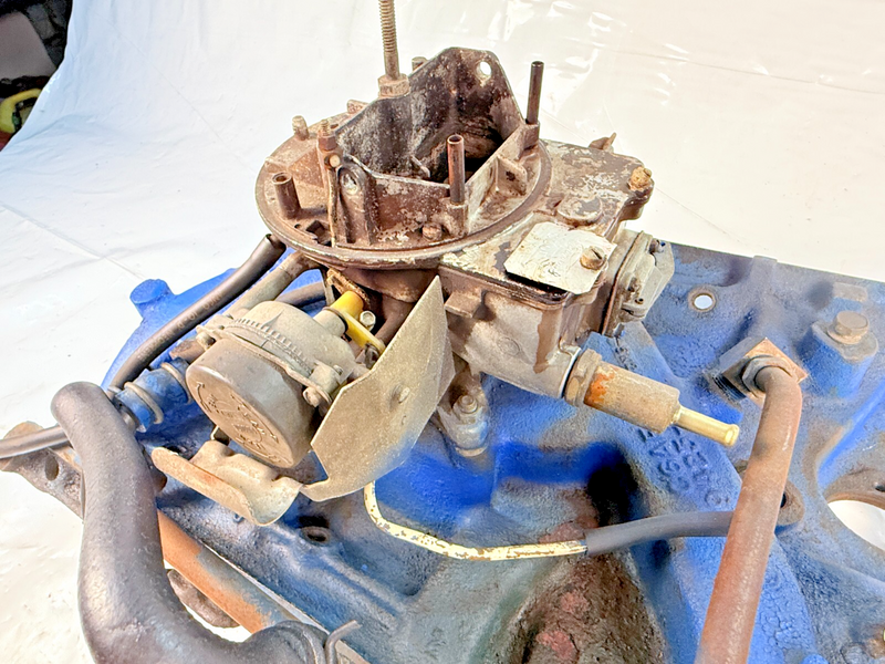 1966 Ford Galaxy 390 FE 2bbl Intake Manifold C6AE-9425-F Carburetor C60F U3B-29