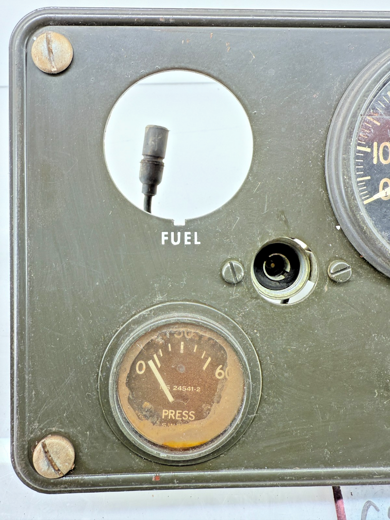 Original Jeep Willys Kaiser M38 Instrument Panel Gauge Speedometer Cluster C37-8