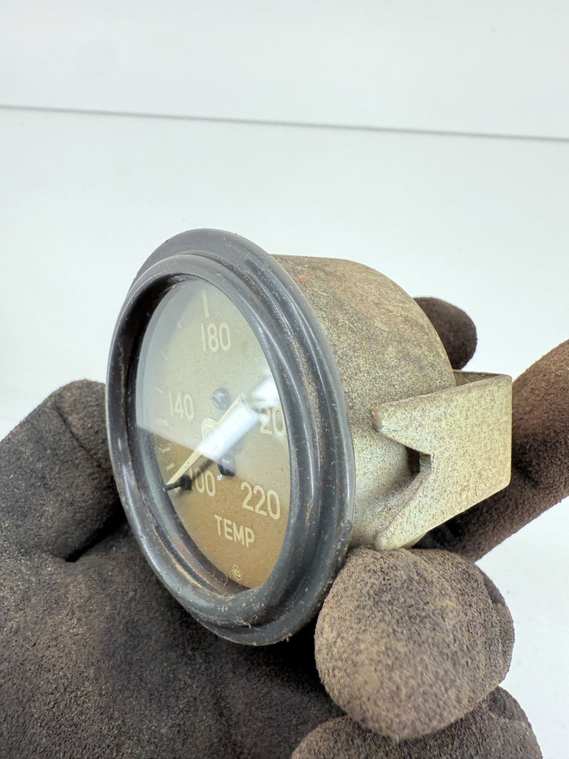 RARE OEM Willys Jeep MB FORD GPW Stewart Warner Temperature Gauge C36-42