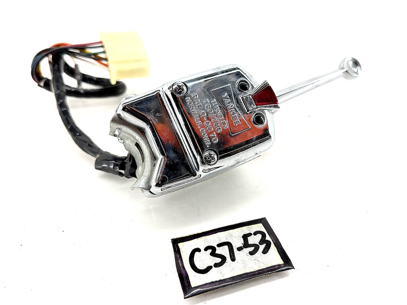 Vintage Original YANKEE TURNFLEX 730 / 736 Chrome Turn Signal Switch C37-53