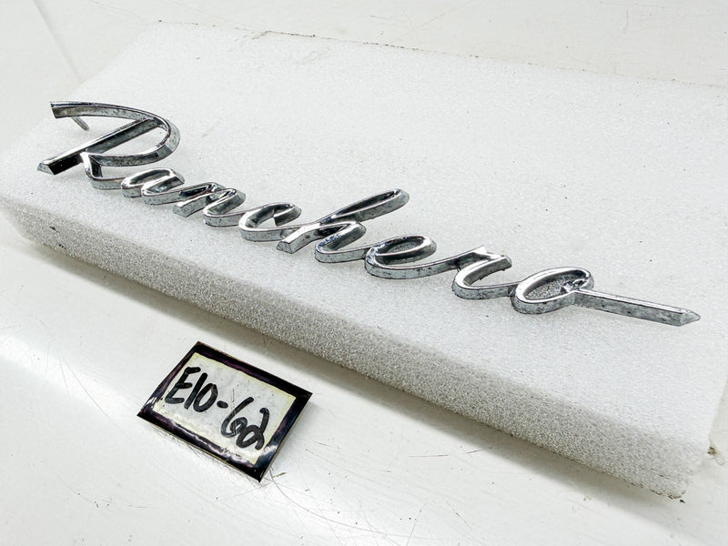 OEM 1961 1962 1963 1964 FORD FALCON RANCHERO SCRIPT EMBLEM C1DB-16098-C E10-62