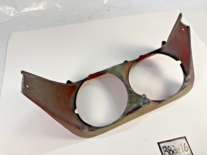 OEM 1968 - 1982 Chevy Corvette C3 Headlight Bezel Left Side RED 331817LH B82-16