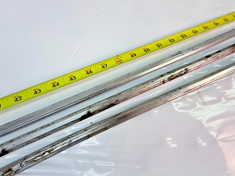 OEM 1960 IMPALA CONVERTIBLE 2 DOOR Quarter PAINT DIVIDER TRIM MOULDING LOT S1-59