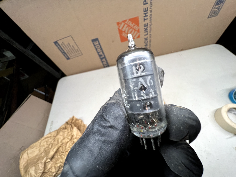 NOS Lot GE & Sylvania Auto Radio Audio Amplifier Vacuum Tubes B22