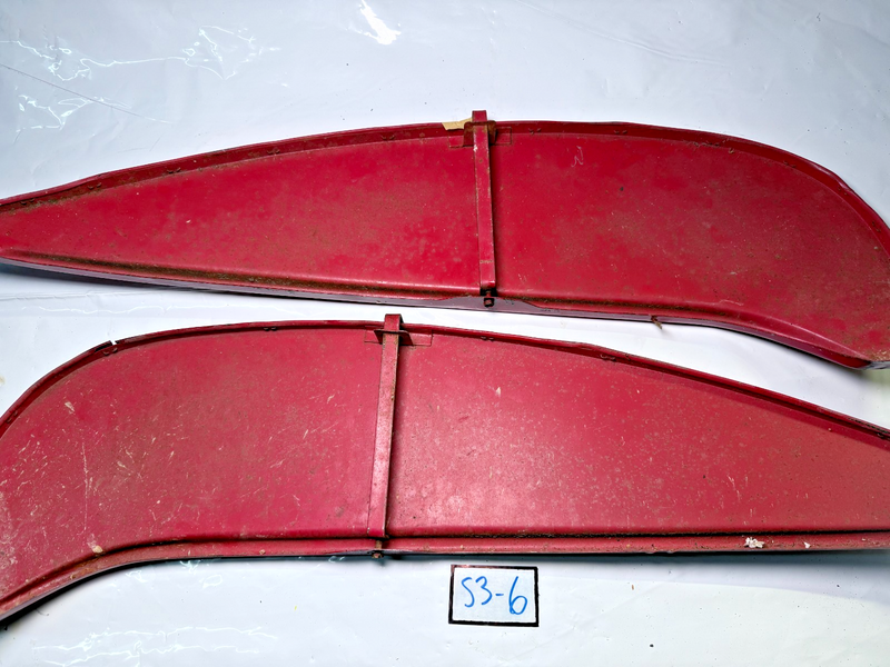 Vintage 1950s - 1960s Car Truck Fender Skirts Unknown Model Impala? S3-6