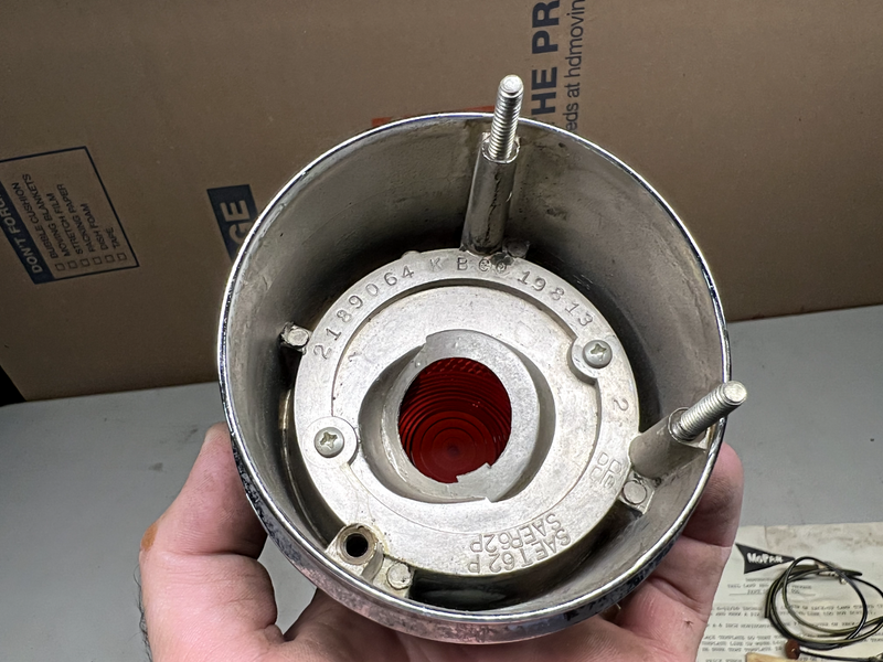 Mopar NOS 1962 Plymouth Belvedere Fury Inner Tail Lamp PKG 2189064 U1C-B6-8