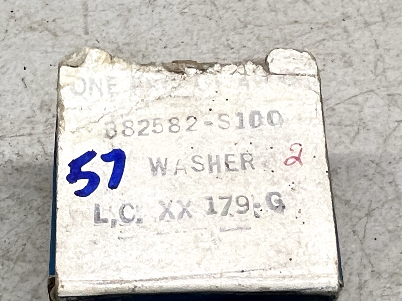 NOS Ford 382582-S100 Washer Pack of 2 NOS B28-57