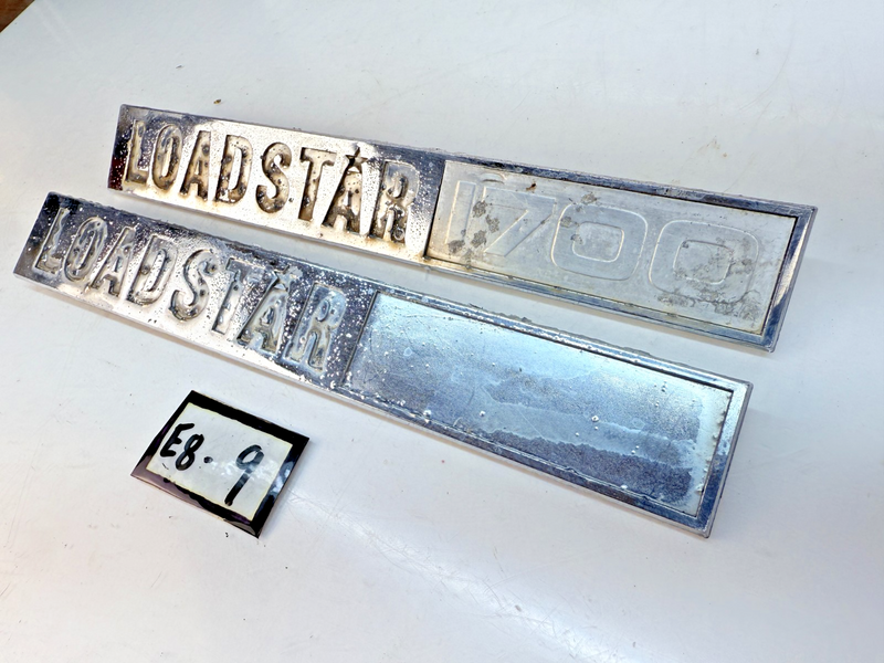 OEM International Harvester Loadstar PAIR Hood Emblem Badge 396613-C1 E8-9