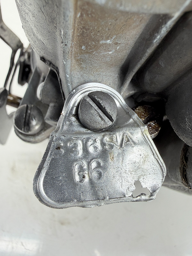 Carter WO W-O 698S Carburetor 146-249 1-458 Tag Willys MB CJ2A CJ3A GPW L134