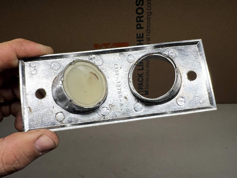 Original Ford THUNDERBIRD C1SF-13788-A Door Courtesy Light Lamp Bezel U1C-B11