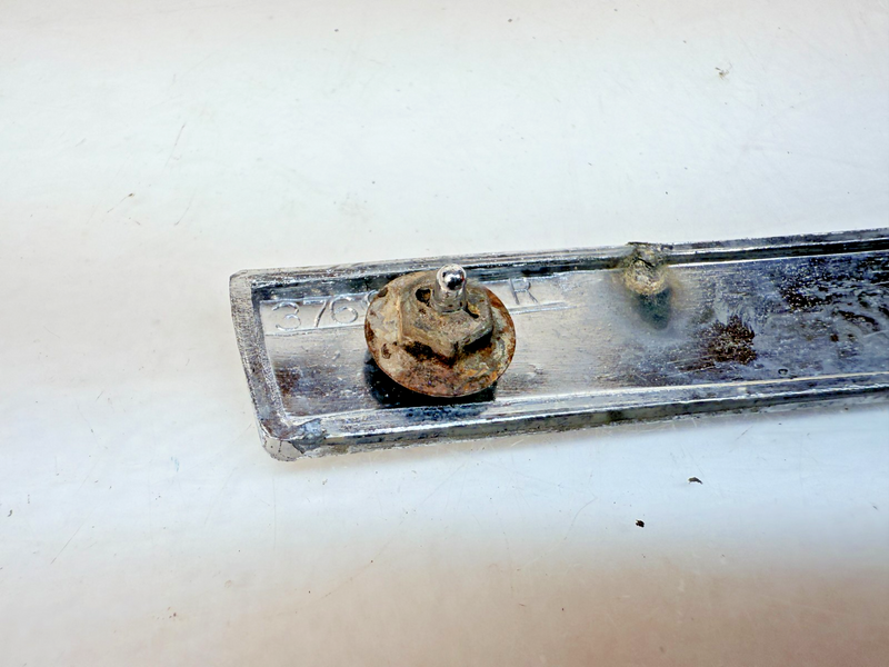 OEM 1960 Chevrolet Impala #8 Right Fender Chrome Molding Trim Louver E6-95