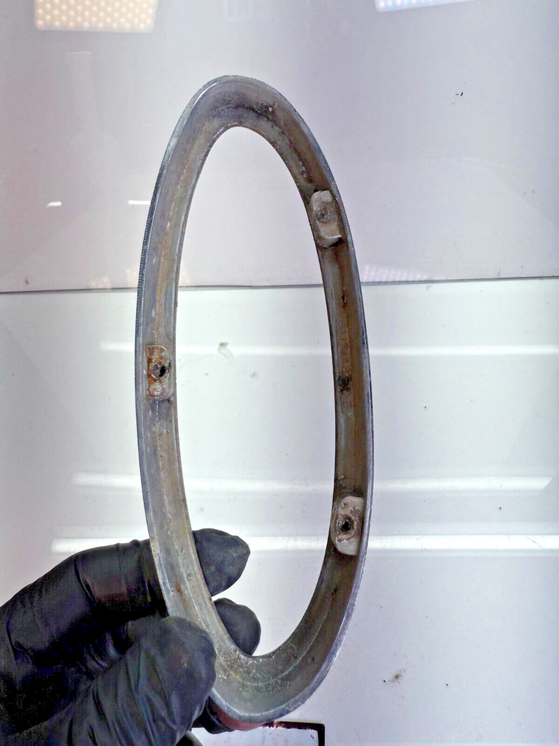 OEM 1949 - 1950 FORD CUSTOM Tail Light Chrome Bezel 8A-13448-A1 49 50 B52-43