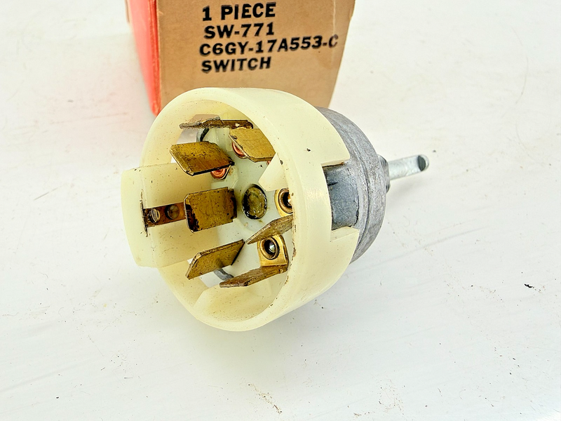 NOS 1966 MERCURY COMET W/O INTERMITTENT WINDSHIELD WIPER SWITCH C6GY17A553C C61