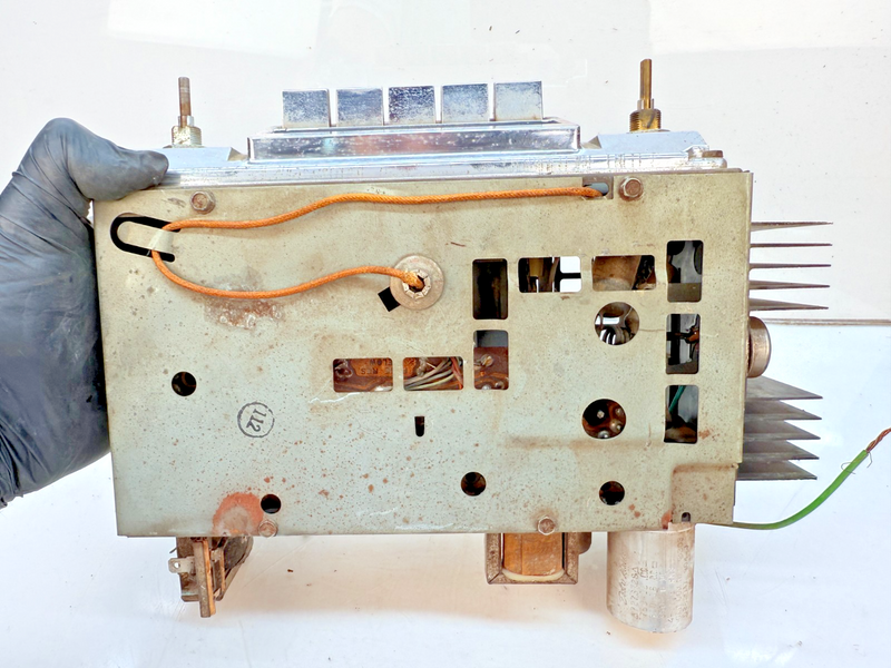 1959 Buick Sonomatic Push Button AM Radio Bezel GM 981968 B77-7