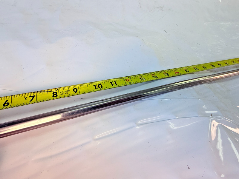 OEM 1960 IMPALA CONVERTIBLE 2 DOOR Quarter PAINT DIVIDER TRIM MOULDING RH S1-54