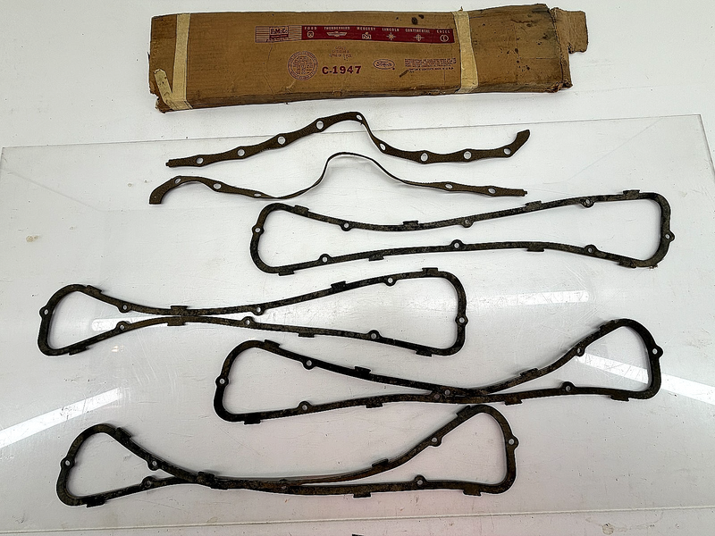 NOS 1961 - 1964 Ford F100 Galaxie Fairlane Valve Cover Gasket C1TE-6584-B B54-66