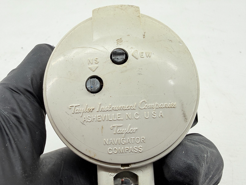 RARE Vintage 1959 Taylor NAVIGATOR Compass Self-Illuminated Hot Rat Rod C37-56