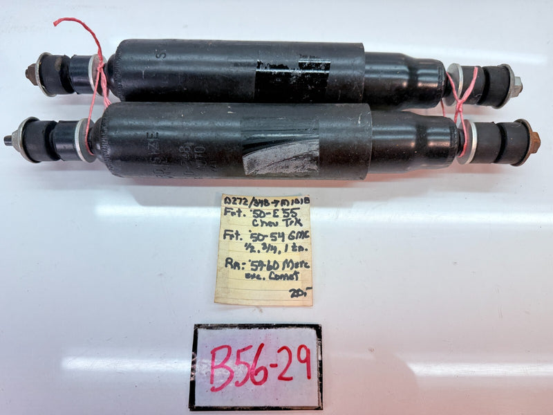 NOS VINTAGE 1950 - 1960 CHEVY GMC TRUCK MERCURY MONROE Shocks B56-29