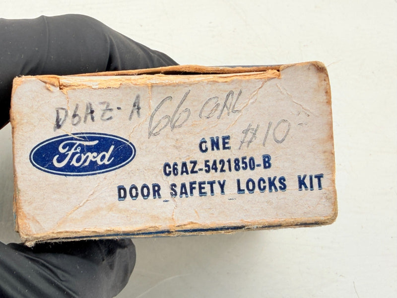 NOS 1965 - 1972 Ford Galaxie FoMoCo Rear Door Safety Locks C6AZ-5421850-B C56-28