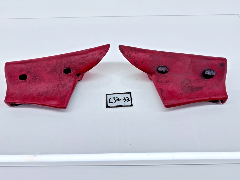 OEM 1964 1965 Thunderbird Landau Convert RED INTERIOR REAR ARM REST PADS C32-32