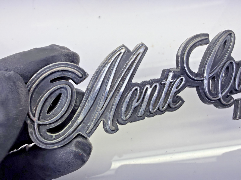 OEM 1978 - 1988 Chevrolet Monte Carlo Trunk Lid EMBLEM E8-101