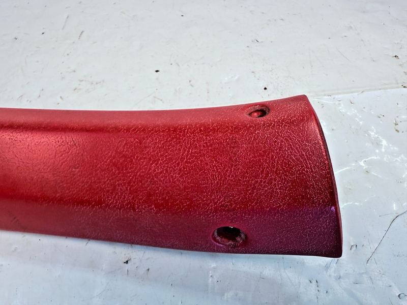 OEM 1969 - 1972 Corvette C3 Header Molding Red Coupe Trim Panel 1970 1971 B82-6