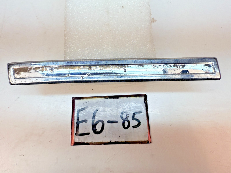 OEM 1960 Chevrolet Impala #5 Left Front Fender Chrome Molding Trim Louver E6-85