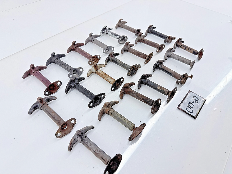 (1) Original 1939 - 1945 Jeep Willys M38 Hood Latch Hooks GPW MB C47-27