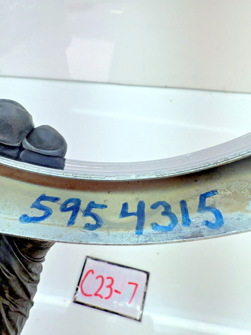 OEM 1963 Buick Special  Inner Headlamp Headlight Chrome Bezel 5954315 63 C23-7