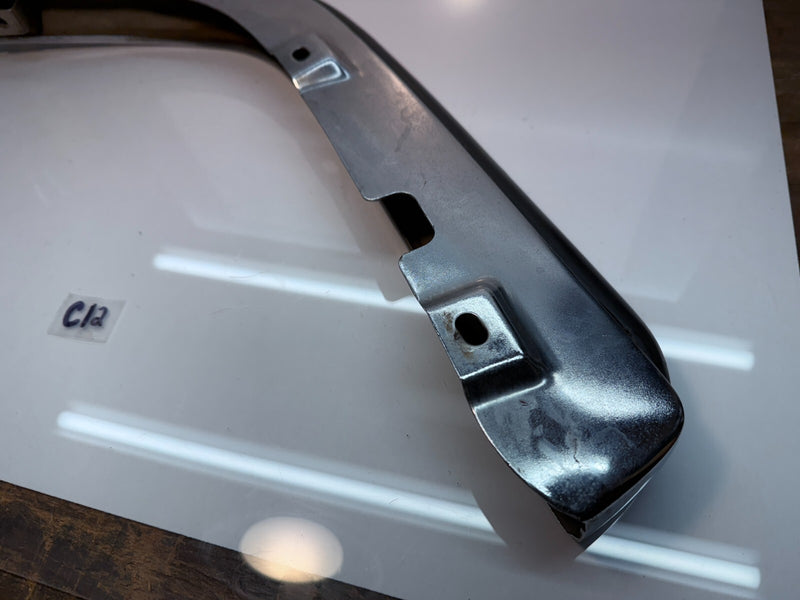 OEM 1975 Mercedes W116 280S Chrome Front Bumper RH Right 116 880 02 70 C13-1