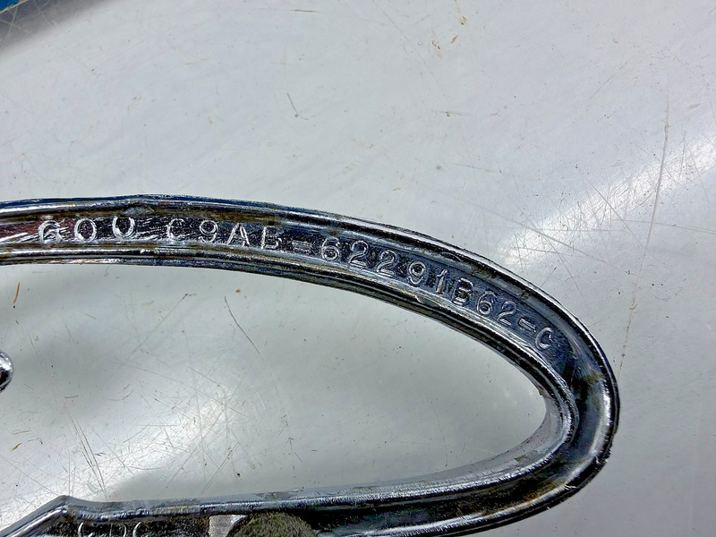 NOS 1969 1970 FORD F100 F250 F350 GALAXIE CUSTOM EMBLEM C9AB-62291B62-C C56-13