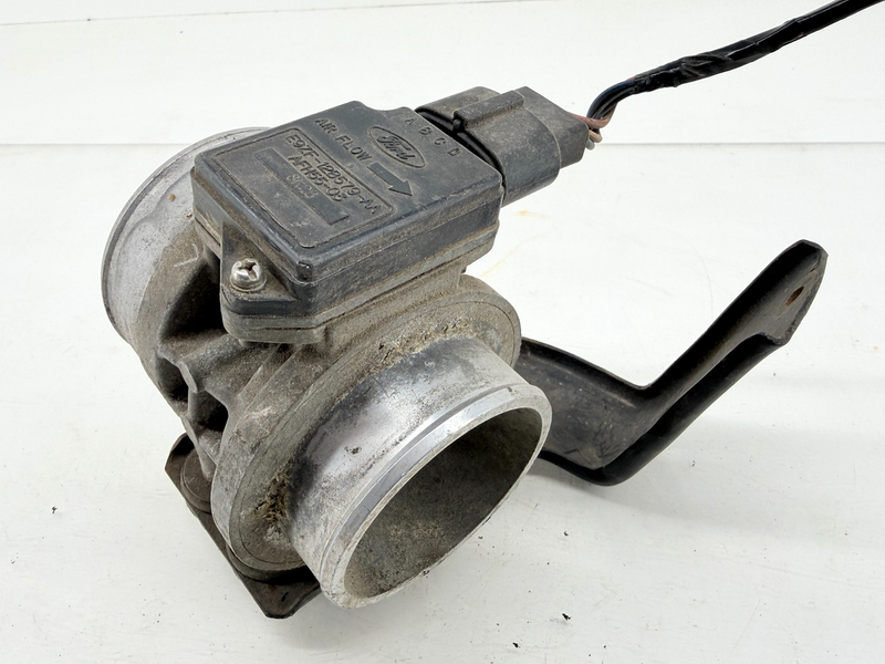 OEM 1987 - 1993 Ford Mustang Mass Air Flow Sensor MAF With Bracket E8ZE-9B961-BC