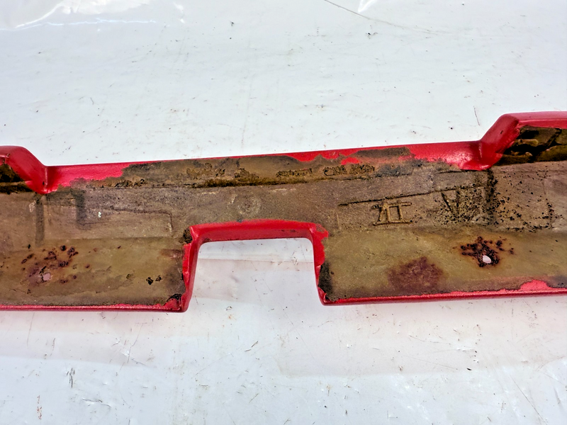 OEM 1969 - 1972 Corvette C3 Header Molding Red Coupe Trim Panel 1970 1971 B82-6