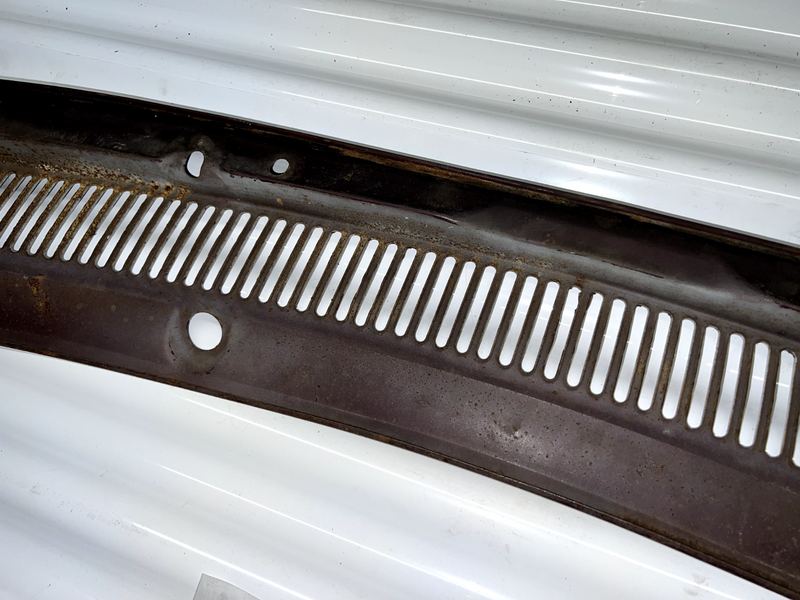 OEM 1965 Chevy Impala SS Hardtop Windshield Wiper Cowl Vent Panel 65 66 U5B-7