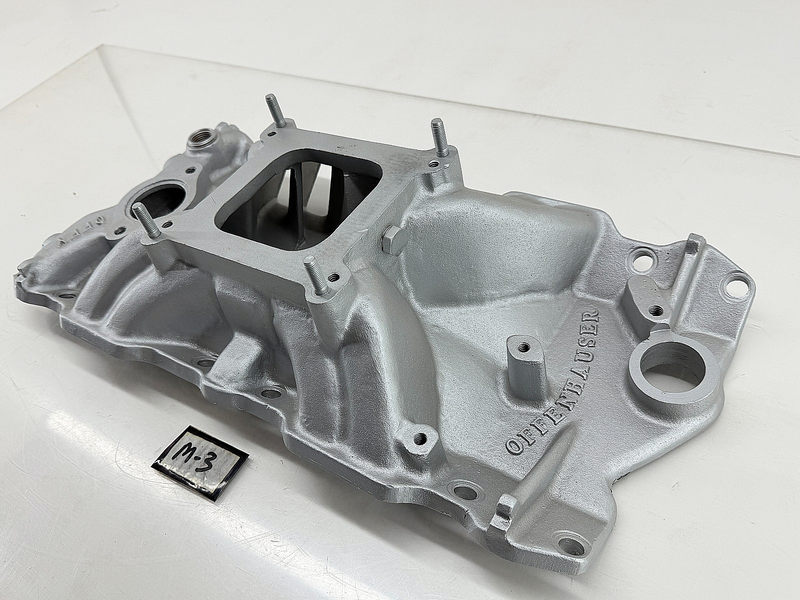 Vintage Offenhauser 6063 Port-O-Sonic SBC Intake Manifold 283 327 350 400 Offy