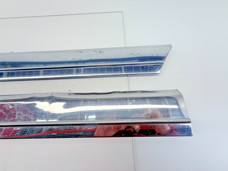 Vintage OEM GM 1949 Oldsmobile 98 Futuramic 4 Door Rocker Molding Set S85