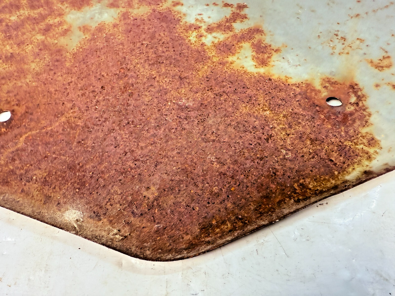 Vintage 1959 Goodyear Tires Gas Station Metal Sign 28" x 13.5" Chevy Ford Dodge