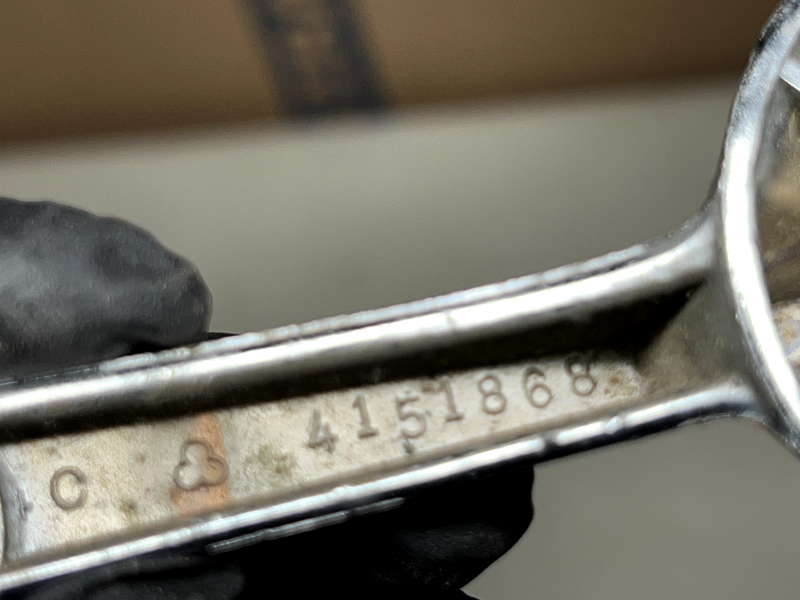 OEM 1958-1964 Impala Belair Chrome Window Crank Handle PAIR 59 61 62 63 64 B22-3