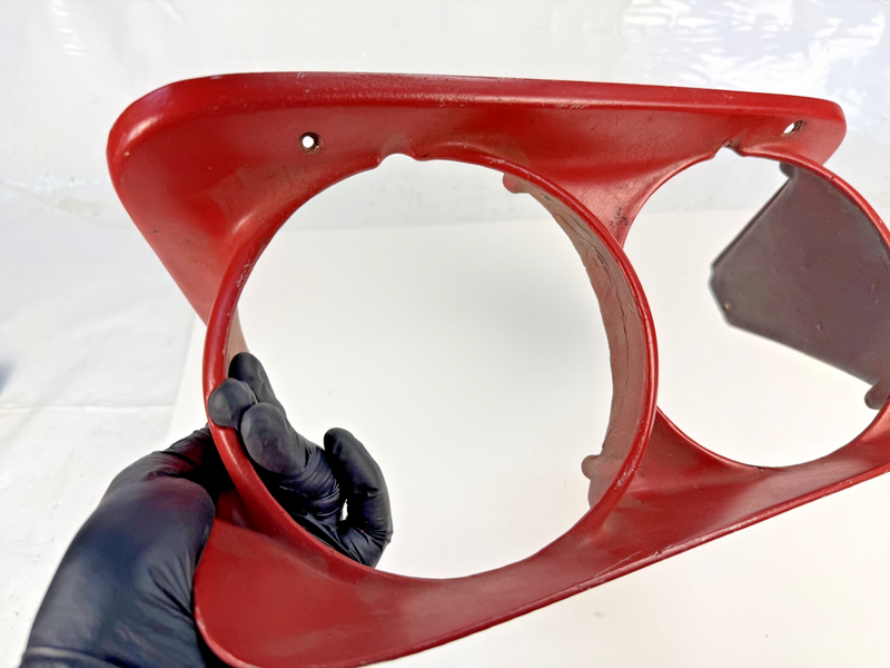 OEM 1968 - 1982 Chevy Corvette C3 Headlight Bezel Left Side RED 331817LH B82-16